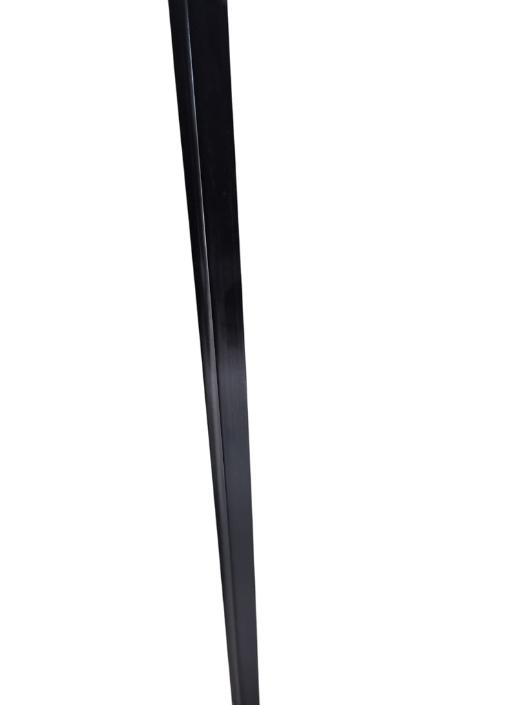 Profilé de finition pour panneau PVC- NOIR COTE