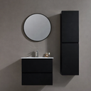 MEUBLE SALLE DE BAIN SIMPLE VASQUE - KOMBA1 NOIR