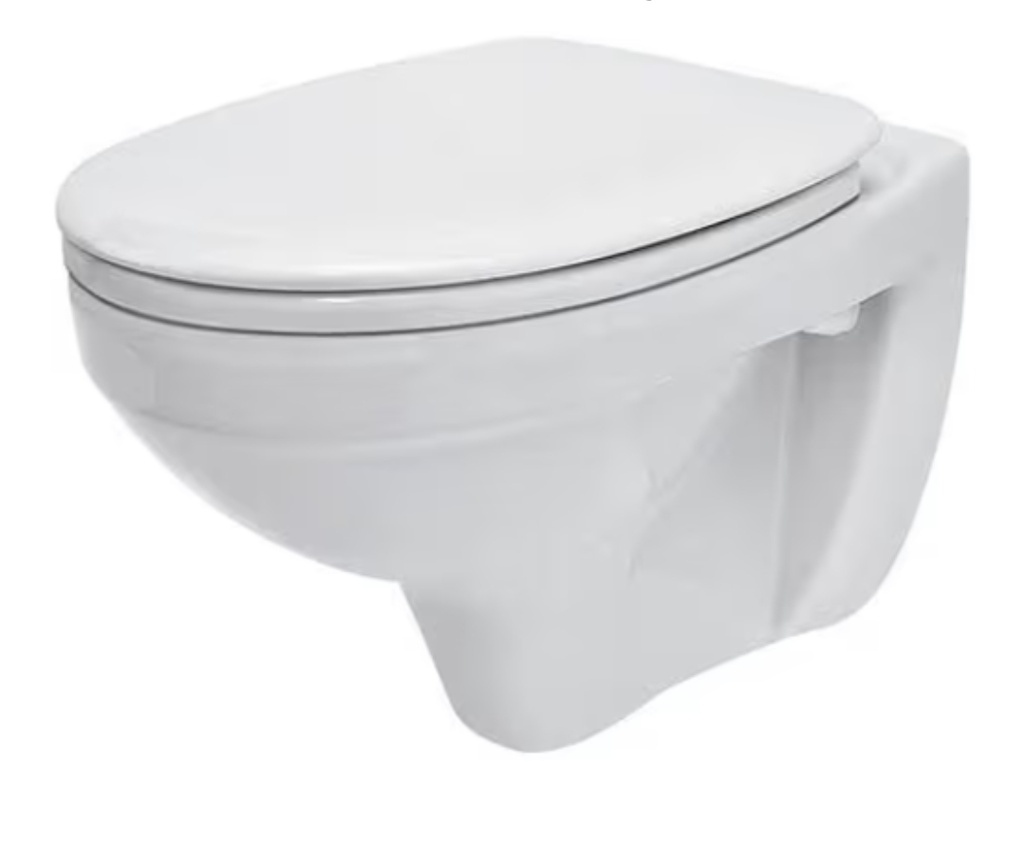 WC SUSPENDU AVEC SUPPORT CERSANIT
