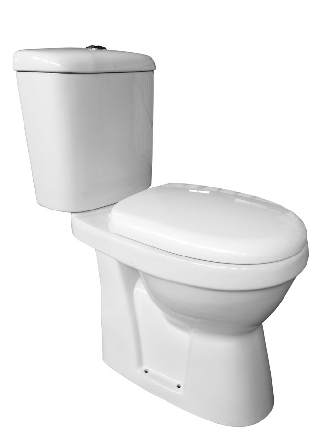 Pack WC surélevé sortie horizontale blanc SPINELLE