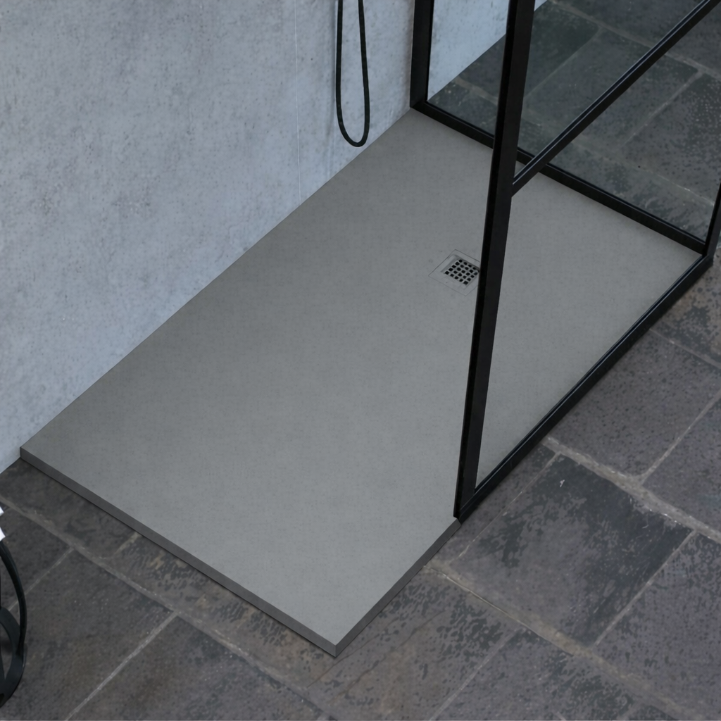 RECEVEUR DE DOUCHE gris GREY120