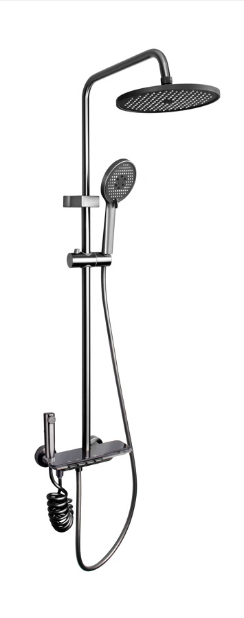 COLONNE DE DOUCHE noir CHANA-G