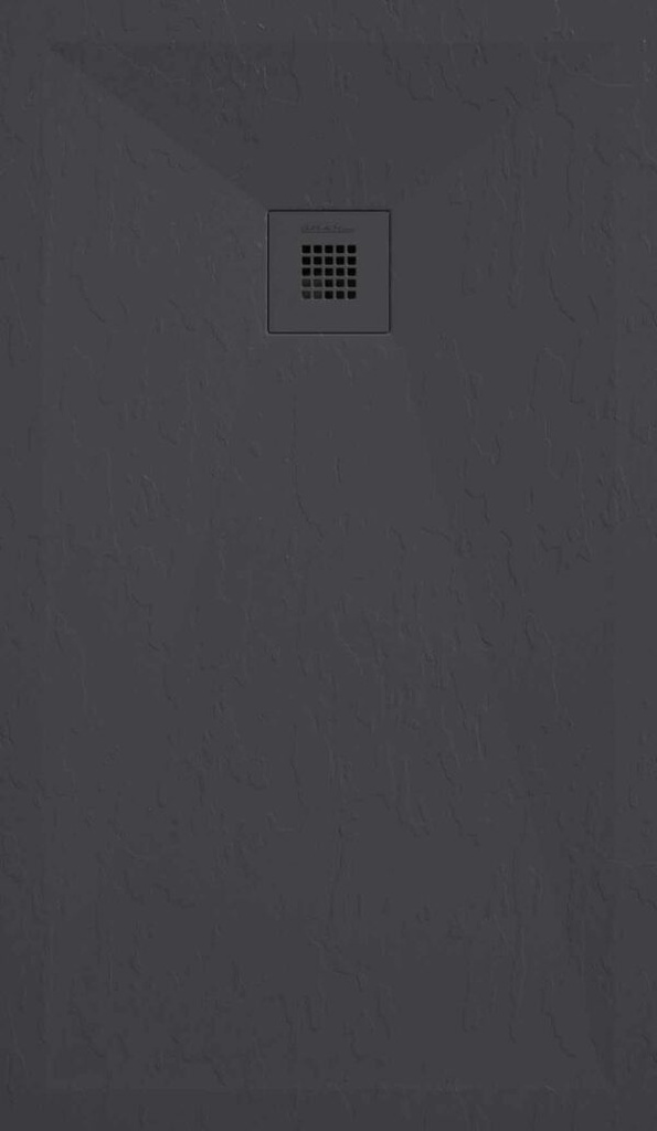 RECEVEUR DE DOUCHE anthracite LAVA140