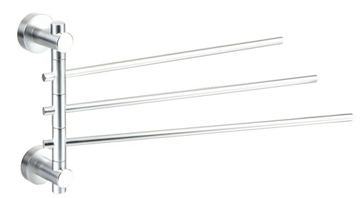 [TN-H23] PORTE-SERVIETTES TRIPLE chrome BOLE-C