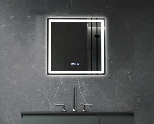 [S-3612-8080] MIROIR LED 80X80 MARTIN-80