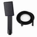 Pommeau de douche carré + flexible BARCO