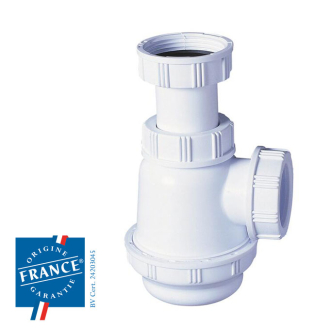 [30723130] SIPHON LAVABO REGLABLE A CULOT COURT - SARI